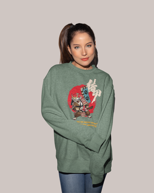 Samurai Bulldog – Unisex Heavy Blend Crewneck Sweatshirt