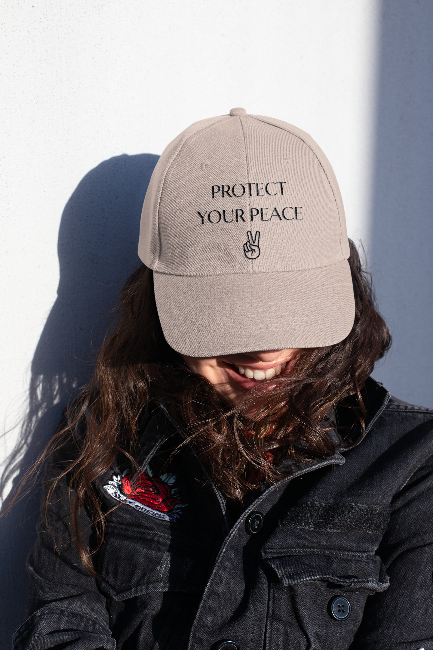 Protect Your Peace Classic Dad Cap - Casual Style Hat, Gift for Him and Her, Unisex Cap for Every Occasion, Trendy Fashion Accessory