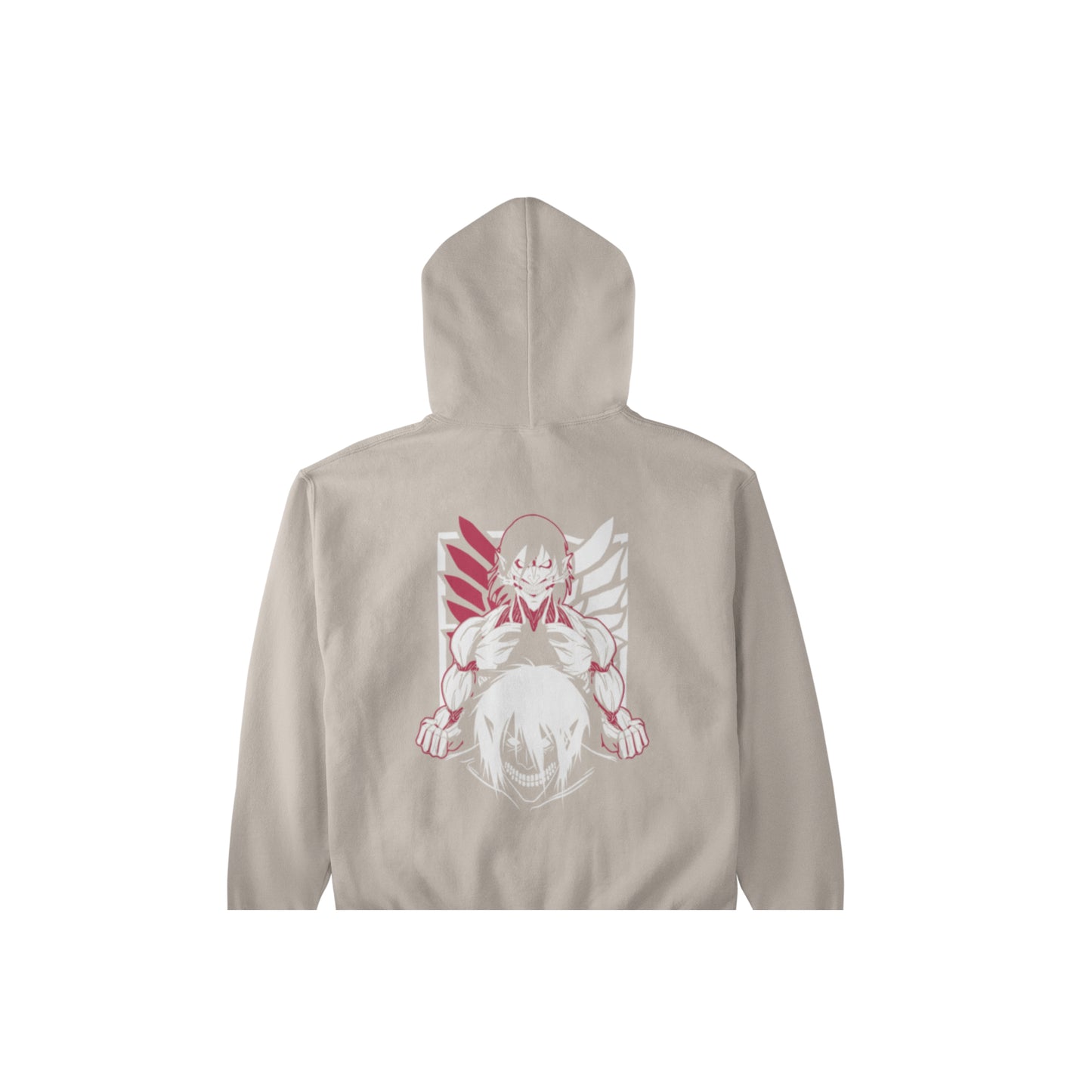 Anime Warrior Graphic Hoodie – Streetwear Pullover