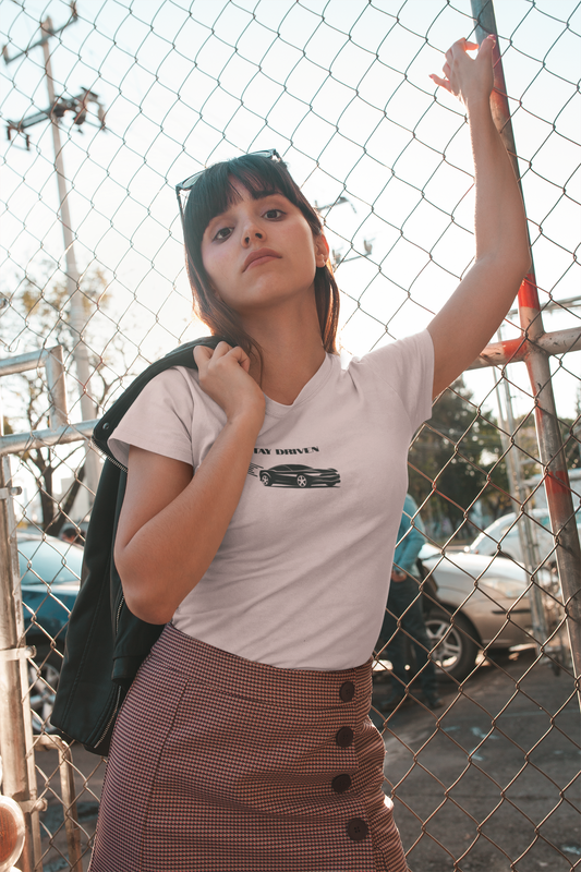 Stay Driven Short-Sleeve T-Shirt, Aesthetic Motivational Streetwear Tee