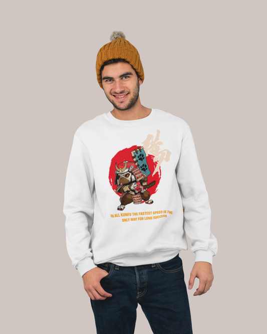 Samurai Bulldog – Unisex Heavy Blend Crewneck Sweatshirt
