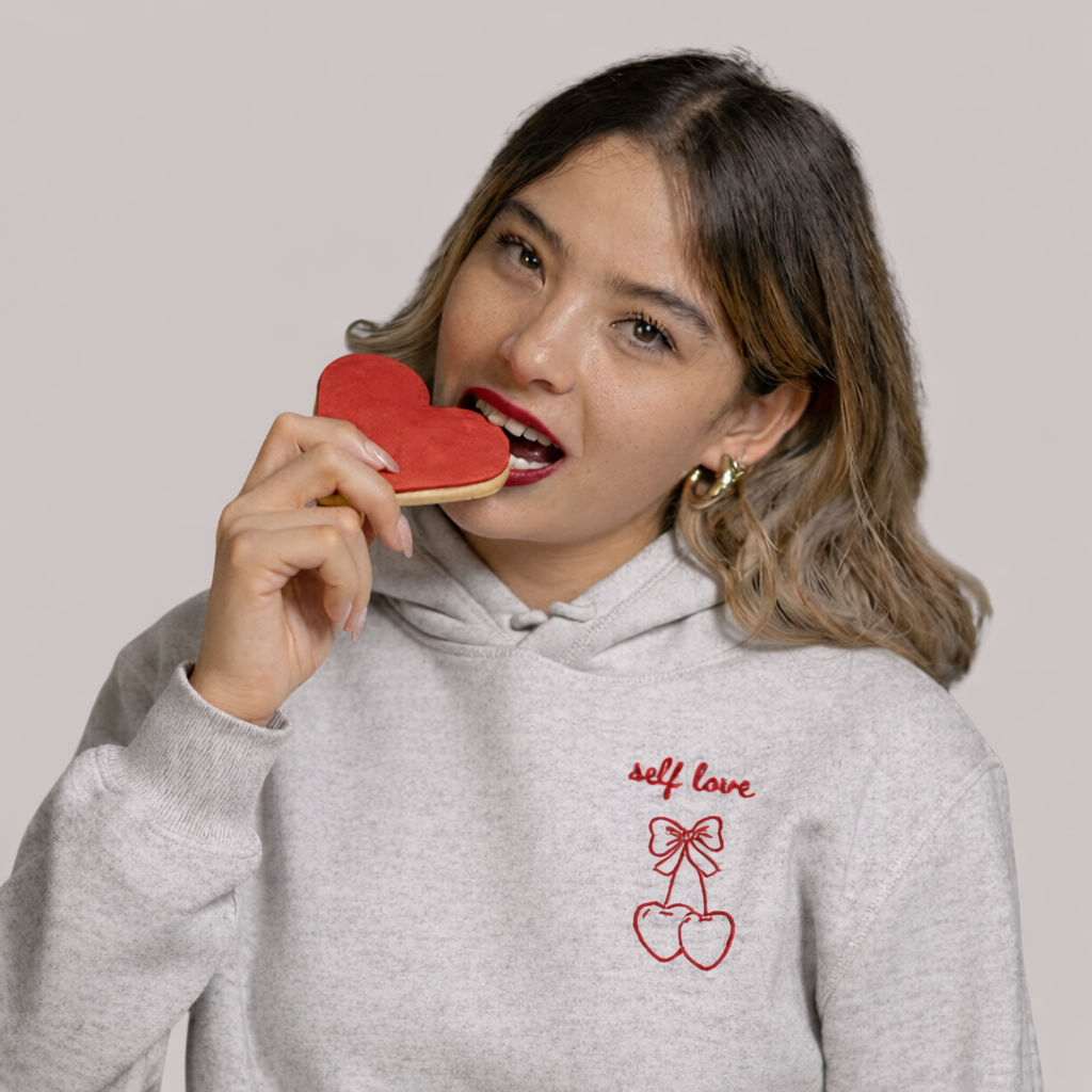 Valentine's Day Self Love Statement Hoodie