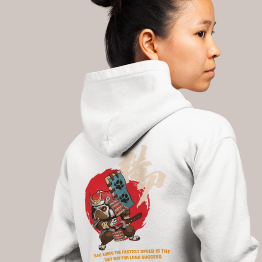 Samurai Kung Fu Dog Hoodie