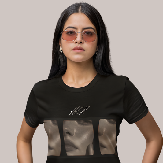 Her Short-Sleeve T-Shirt, Aesthetic Vintage Tee