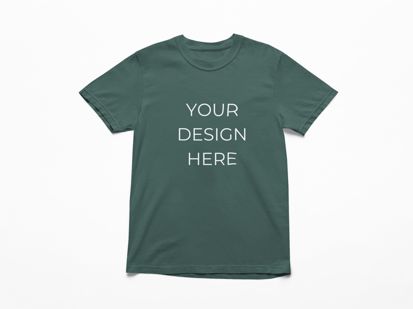 Custom Garment-Dyed T-Shirt – No Minimum