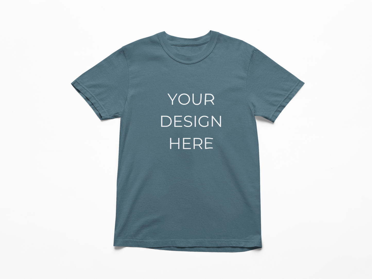 Custom Garment-Dyed T-Shirt – No Minimum