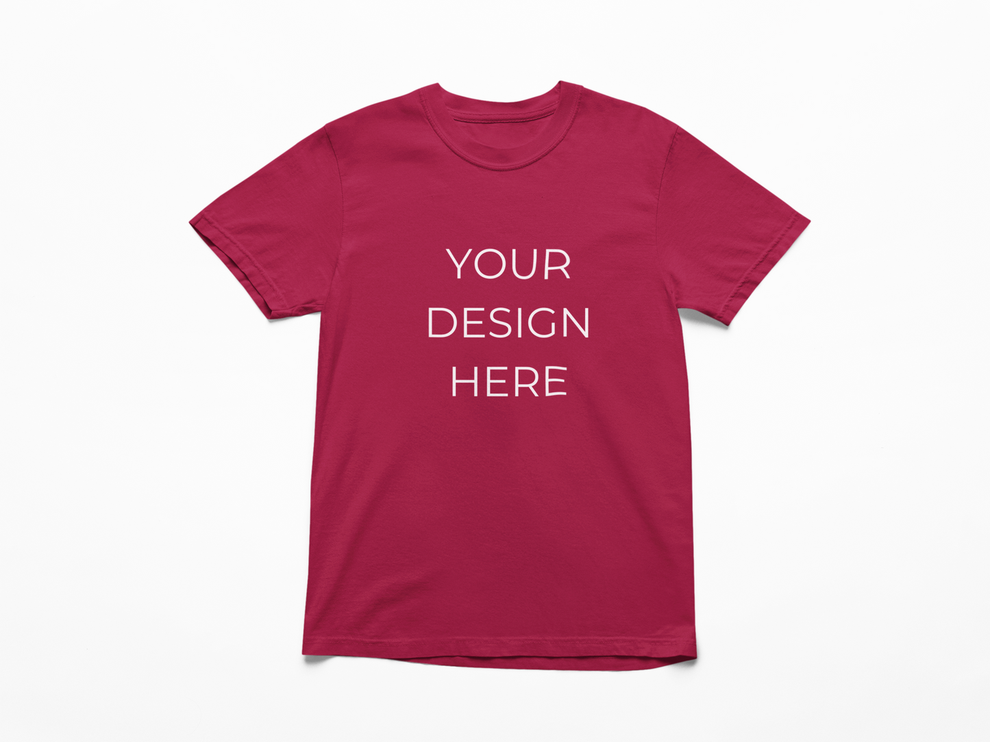 Custom Garment-Dyed T-Shirt – No Minimum