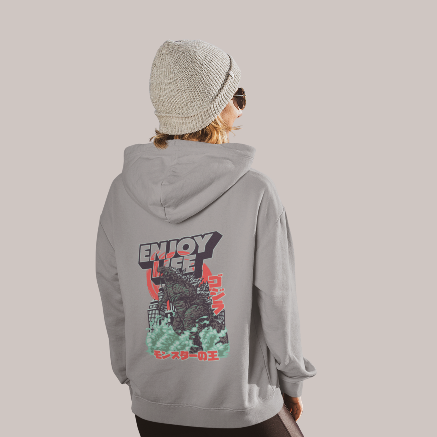 Enjoy Life Statement Graphic Hoodie