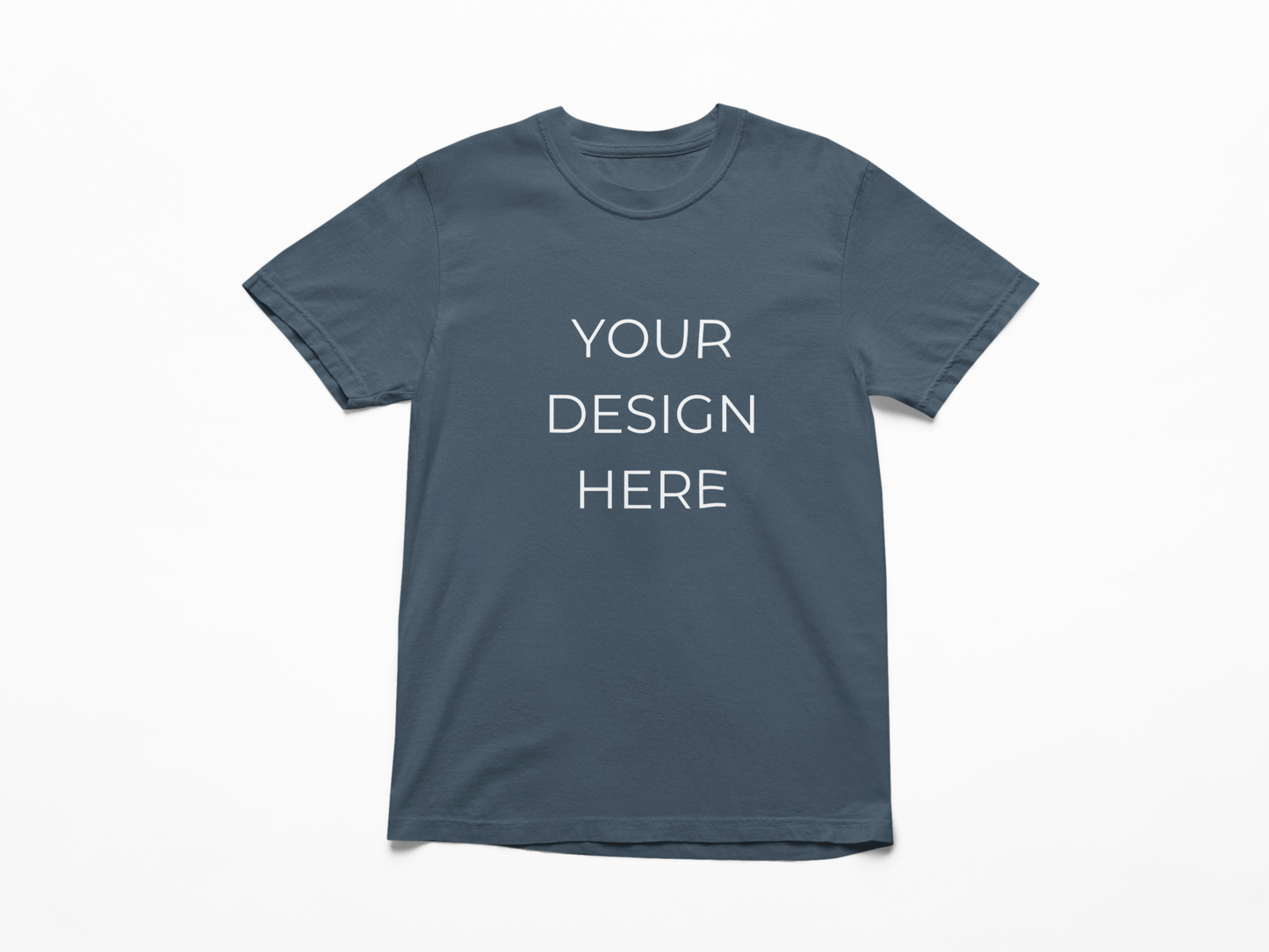 Custom Garment-Dyed T-Shirt – No Minimum