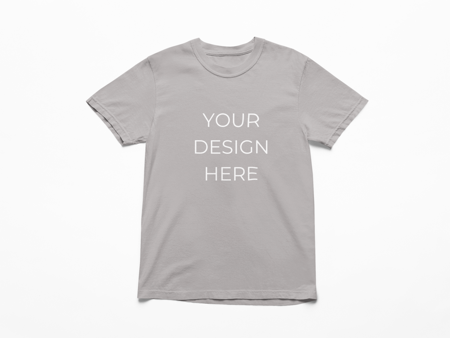 Custom Garment-Dyed T-Shirt – No Minimum