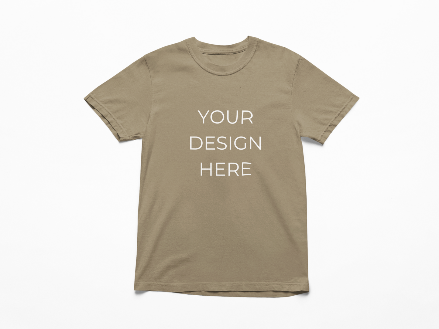 Custom Garment-Dyed T-Shirt – No Minimum