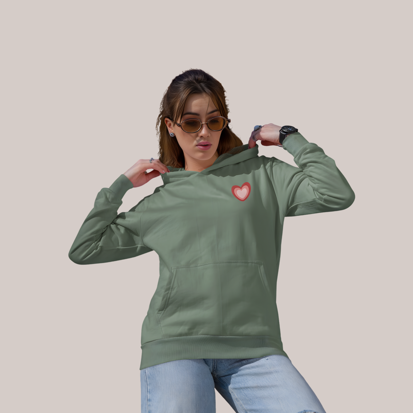 Valentine's Day Heart Hoodie