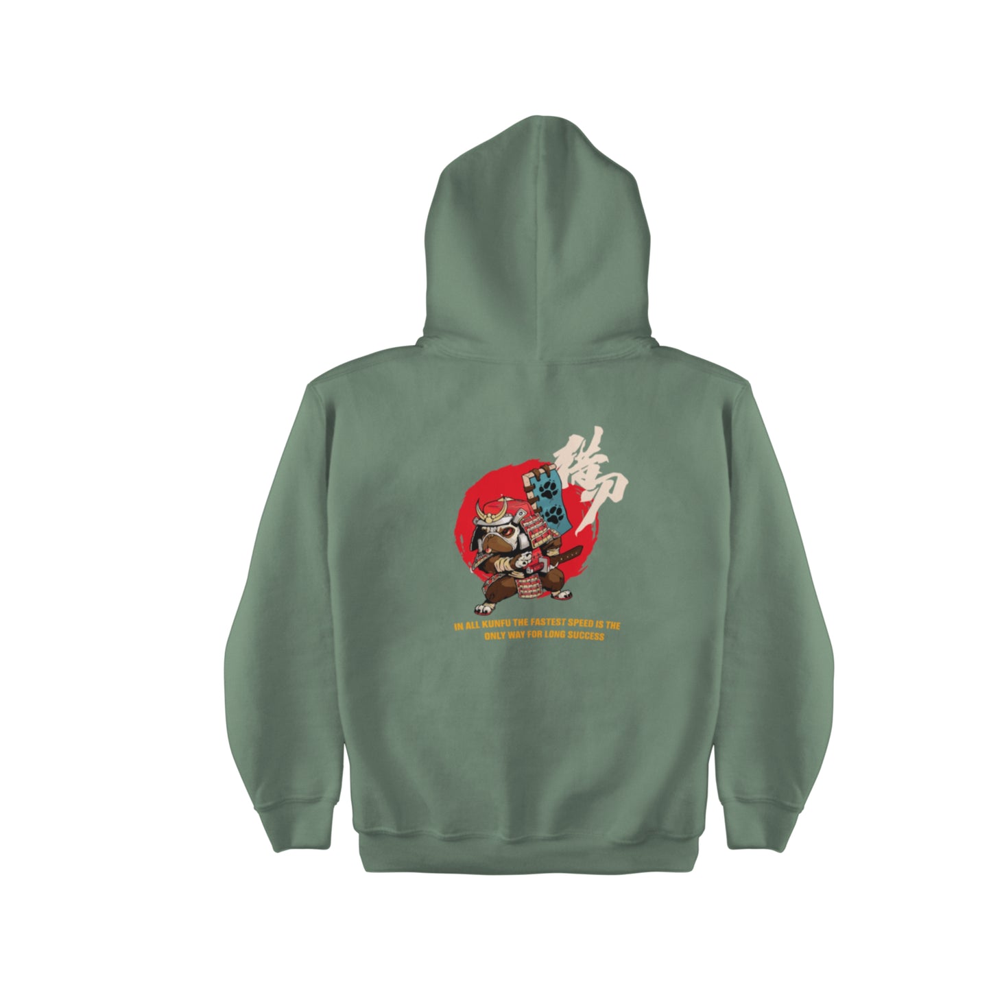 Samurai Kung Fu Dog Hoodie