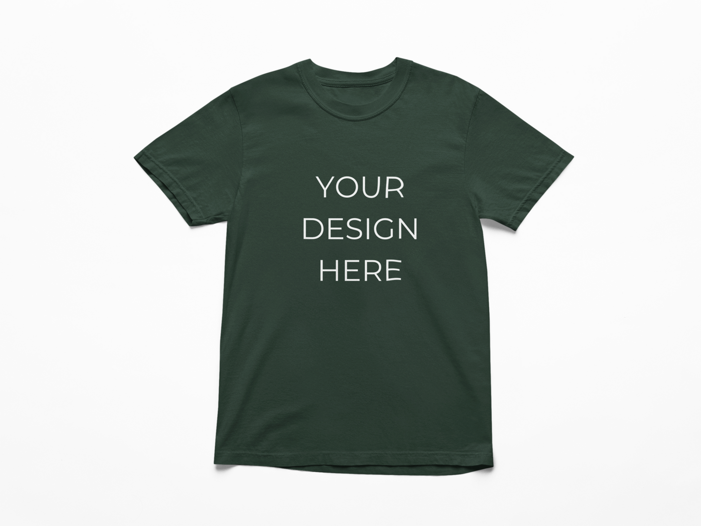 Custom Garment-Dyed T-Shirt – No Minimum