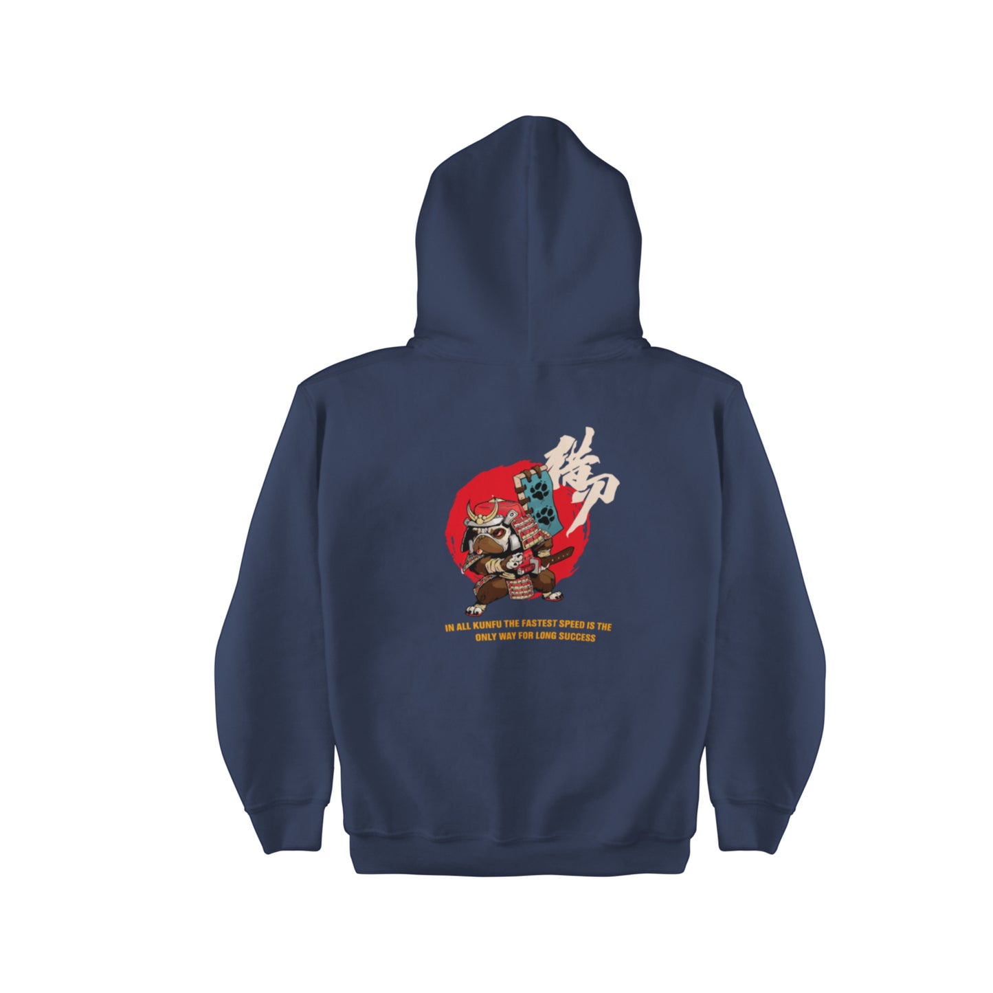 Samurai Kung Fu Dog Hoodie