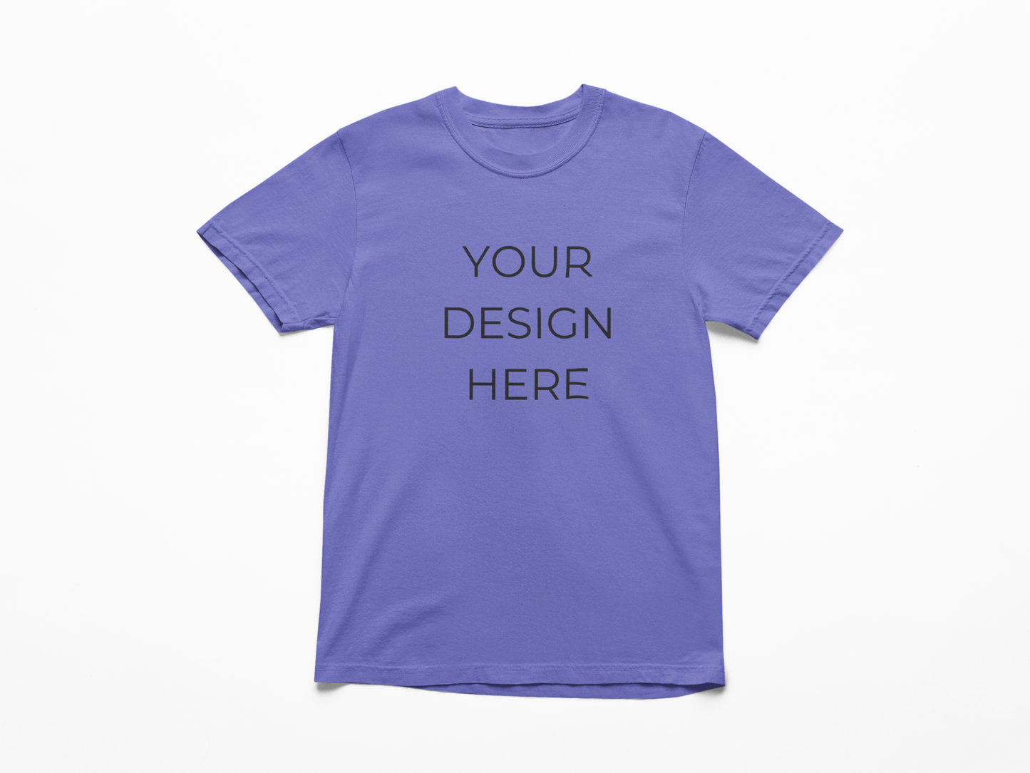 Custom Garment-Dyed T-Shirt – No Minimum