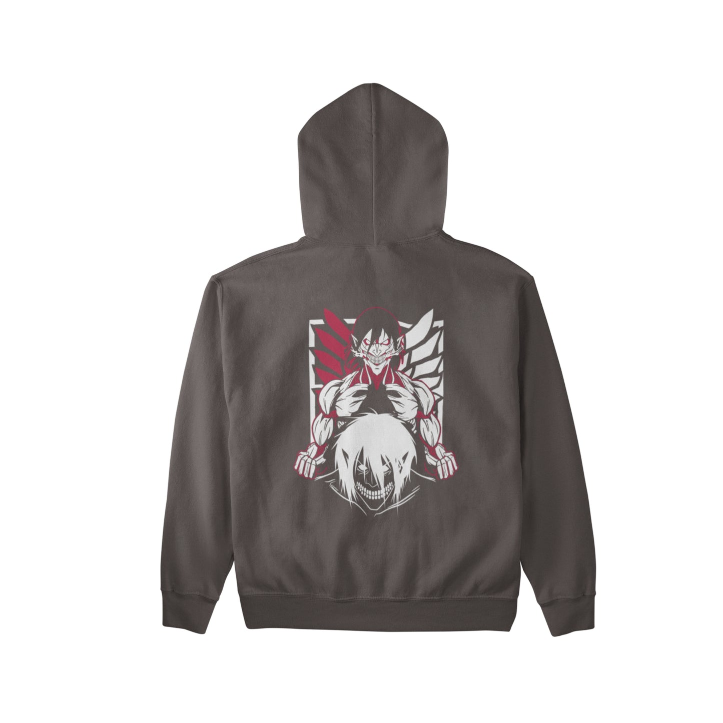 Anime Warrior Graphic Hoodie – Streetwear Pullover