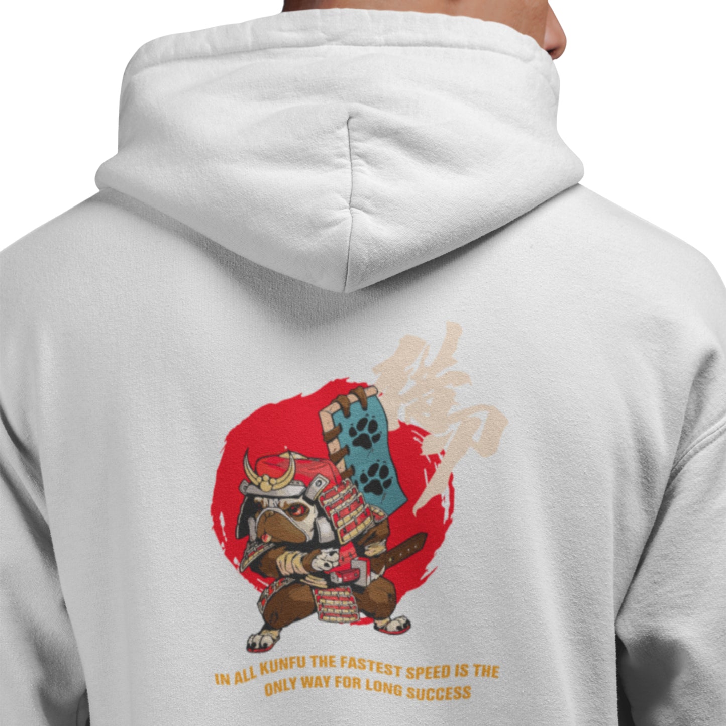 Samurai Kung Fu Dog Hoodie