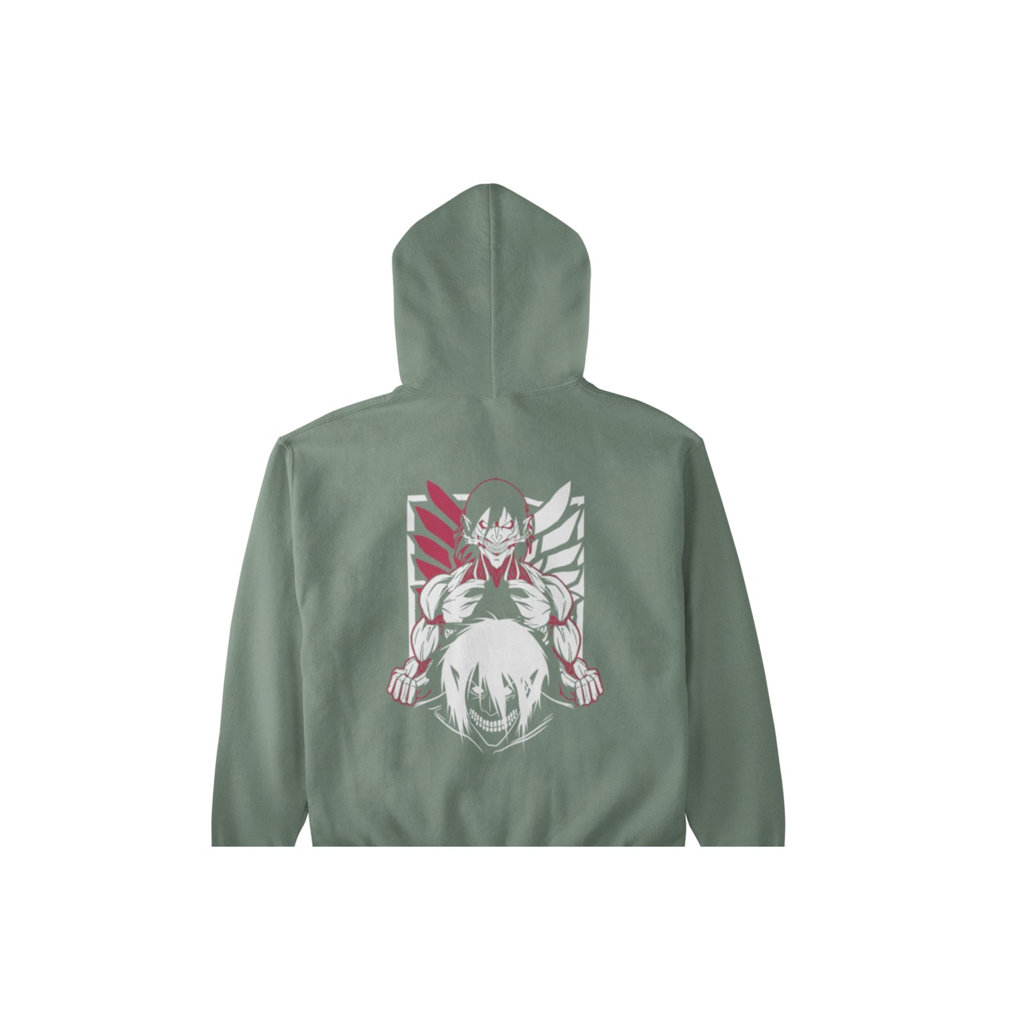 Anime Warrior Graphic Hoodie – Streetwear Pullover