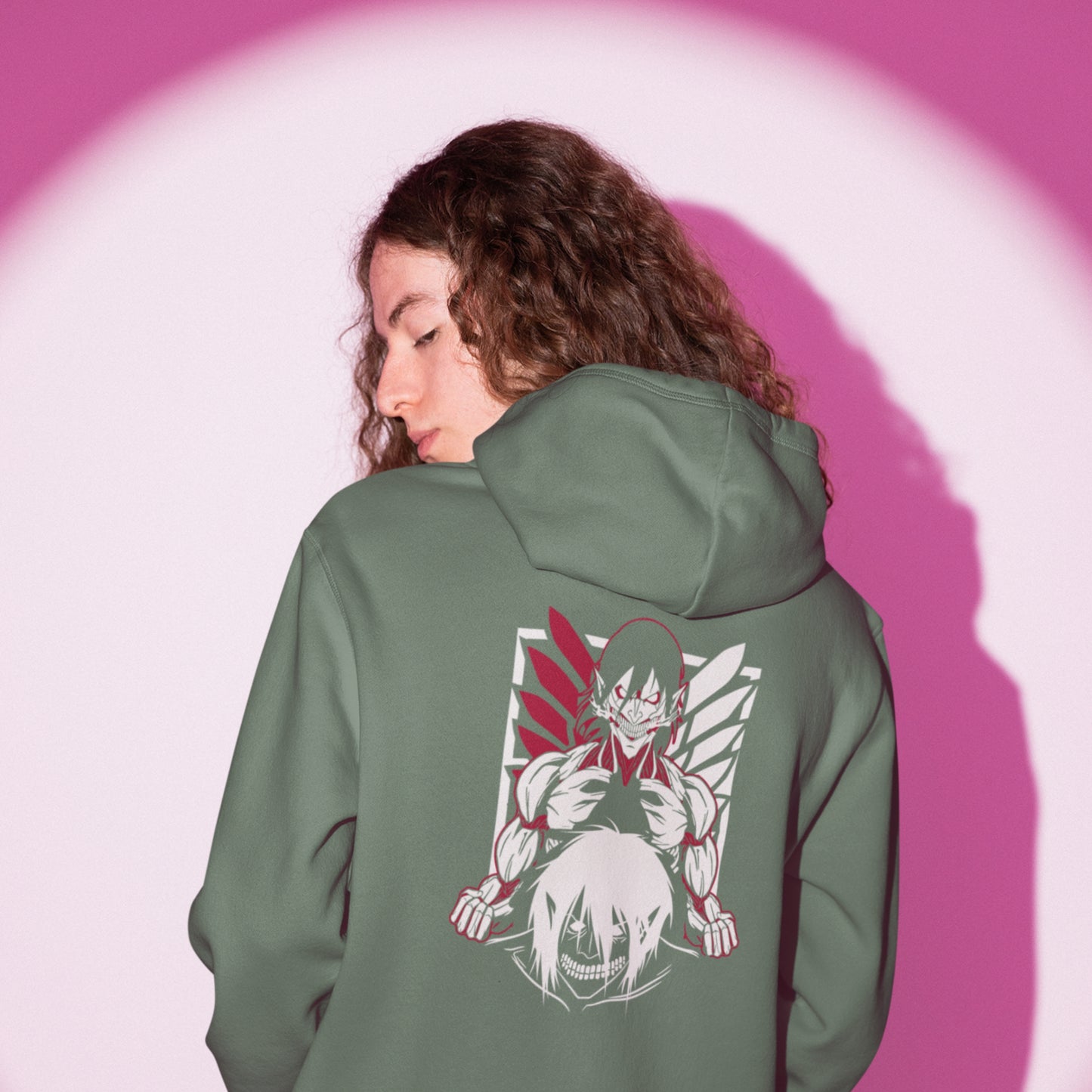 Anime Warrior Graphic Hoodie – Streetwear Pullover