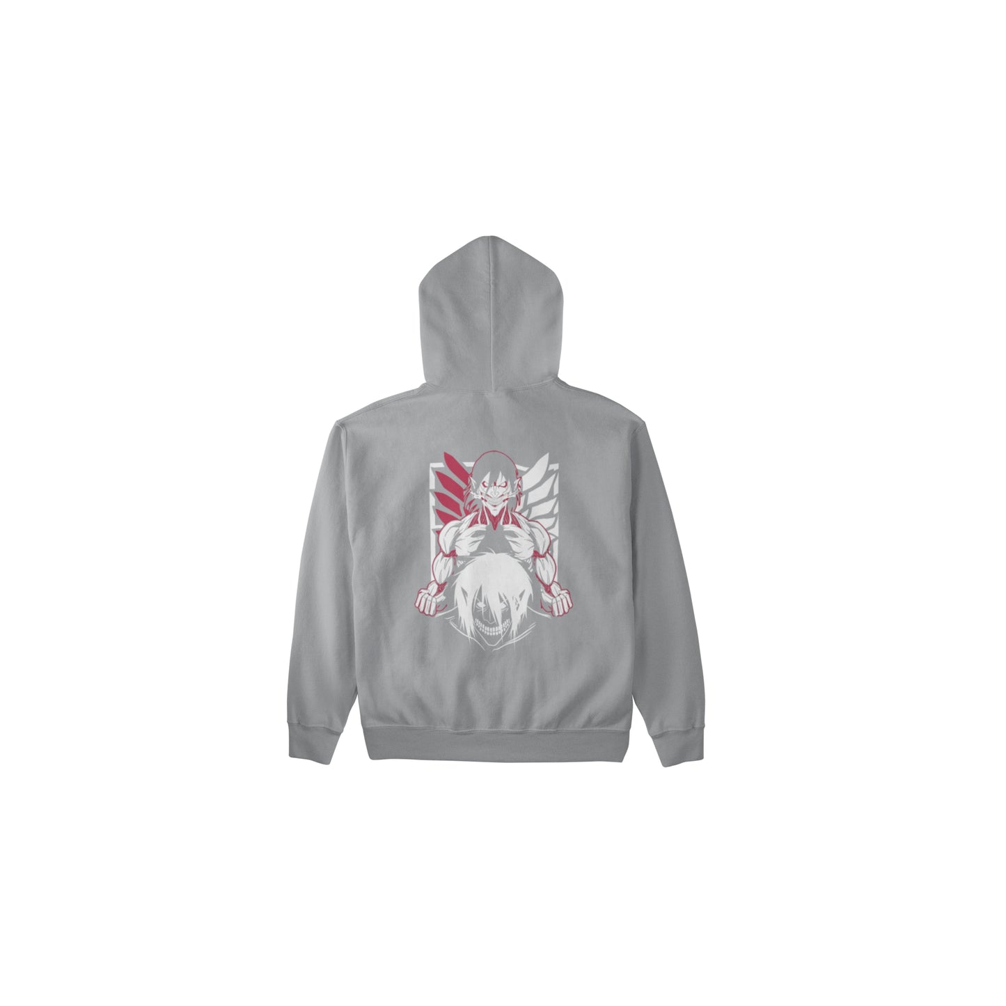 Anime Warrior Graphic Hoodie – Streetwear Pullover